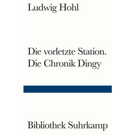 Die vorletzte Station / Die Chronik Dingy Hohl, Ludwig; Wieland, Magnus (Hrsg.); Draesner, Ulrike (Nachwort) Couverture rigide 