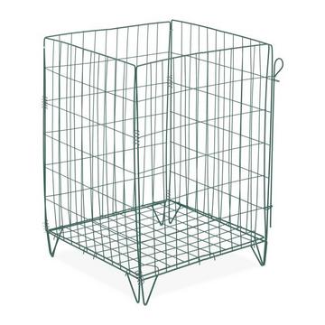 Compost in metallo con griglia per pavimento