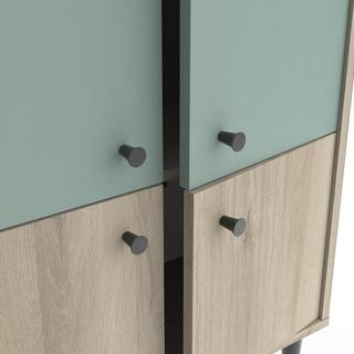 Calicosy Piccola credenza a 4 ante  