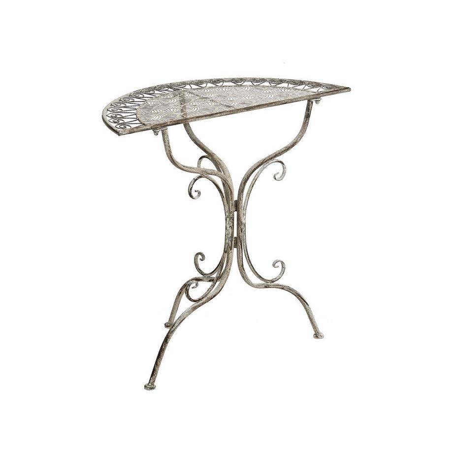 Beliani Table bistrot en Métal Rétro NURRA  