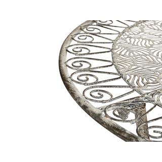 Beliani Tavolino Bistrot en Ferro Retrò NURRA  