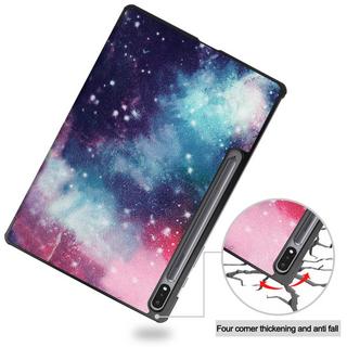 Cover-Discount  Galaxy Tab S8+ / S7+ / FE (12.4) - Tri-fold Smart Case 