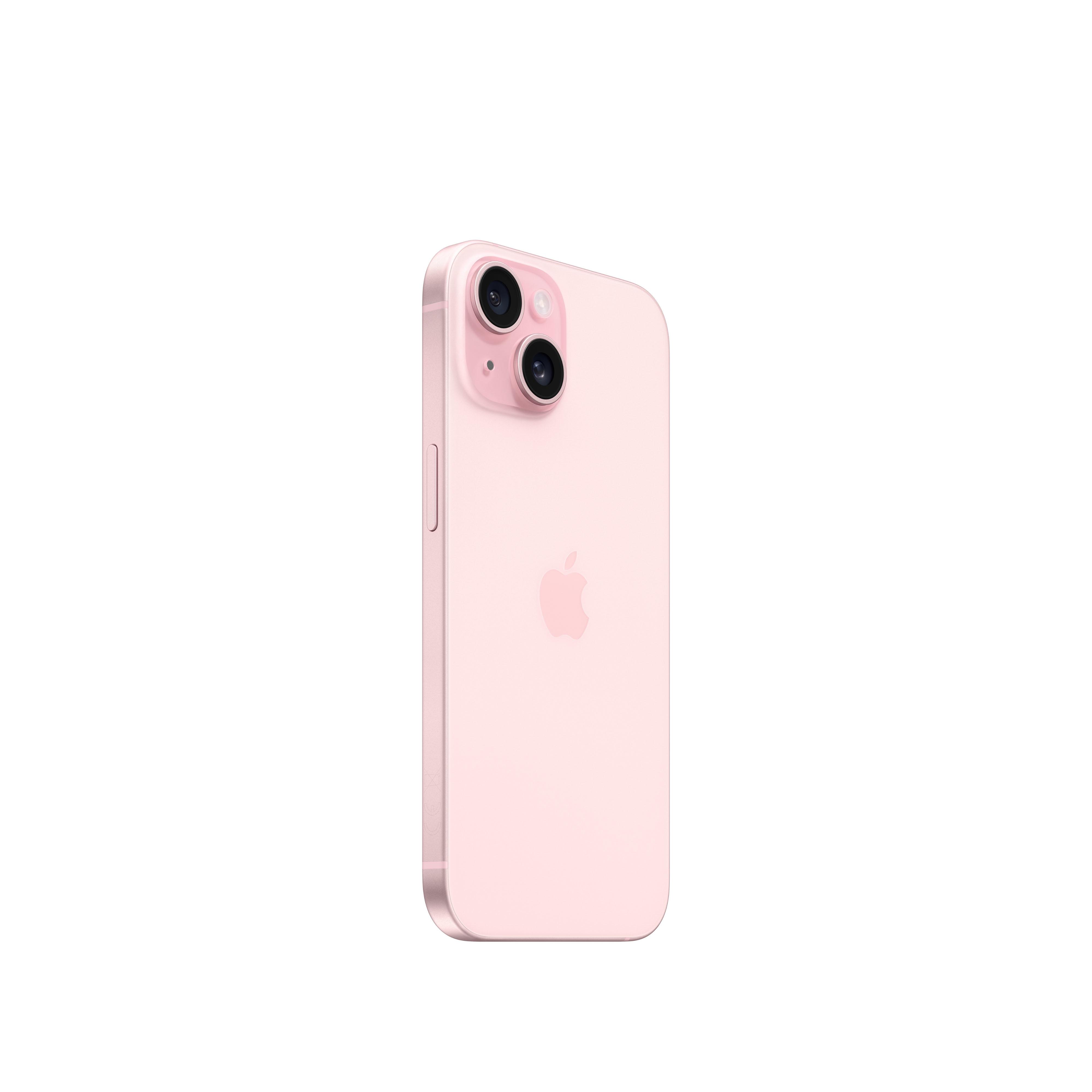 Apple  IPhone 15 15,5 cm (6.1") Double SIM iOS 17 5G USB Type-C 128 Go Rose 