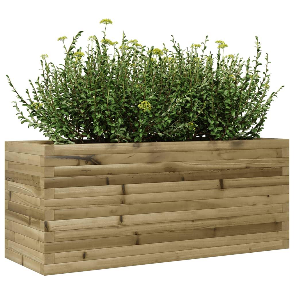 VidaXL fioriera da giardino Legno di pino impregnato  