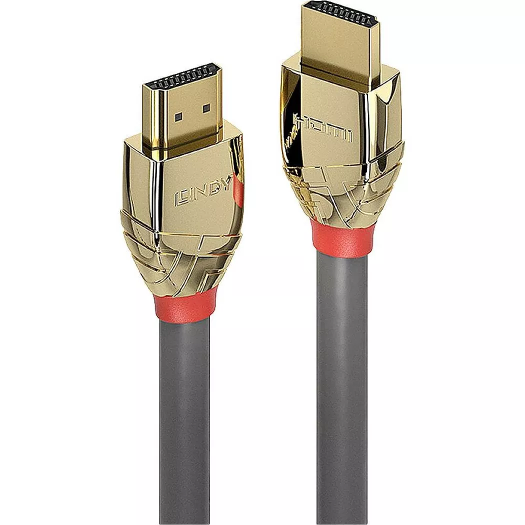 LINDY Ultra High Speed HDMI Kabel Gold Line 5 m