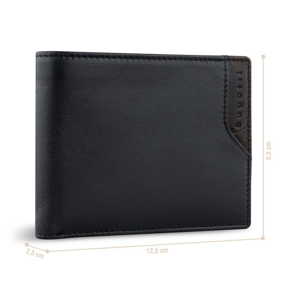 BUGATTI Corso Deluxe Portafoglio con patta  