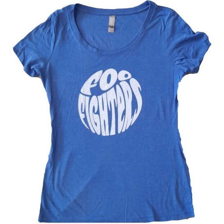 Foo Fighters  70s TShirt Logo 