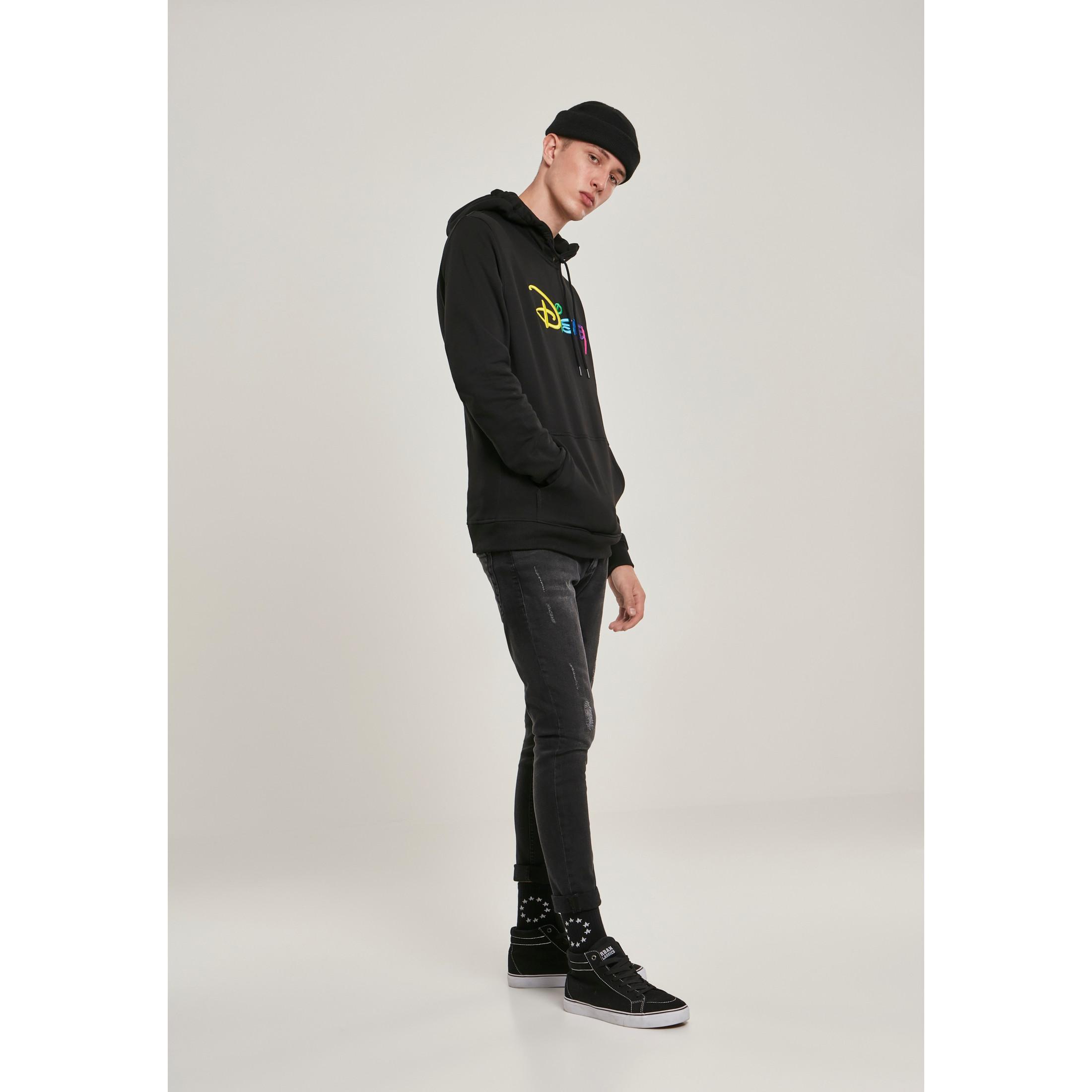 URBAN CLASSICS  kapuzenpullover urban classic diney rainbow logo 