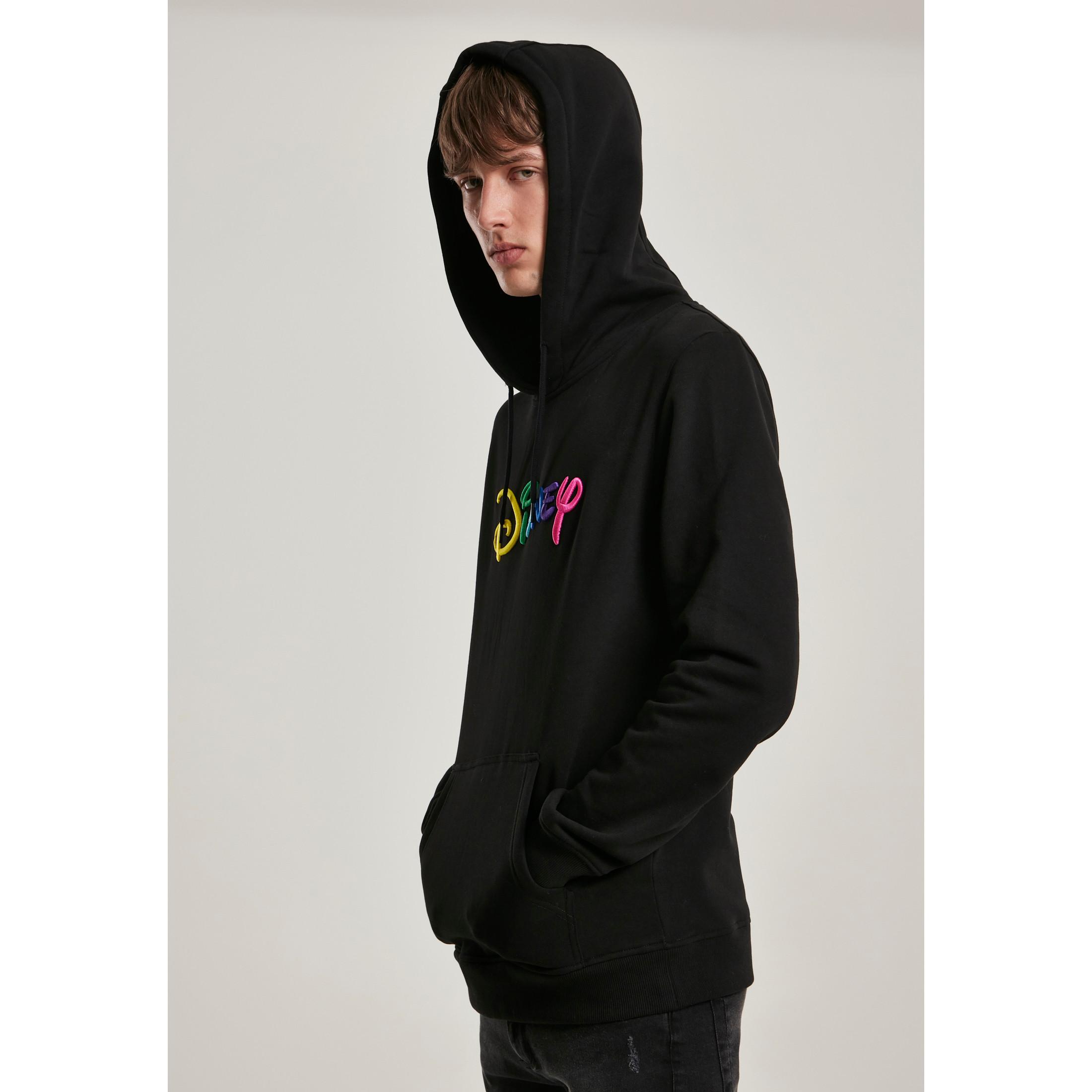URBAN CLASSICS Disney Rainbow Logo Kapuzenpullover  