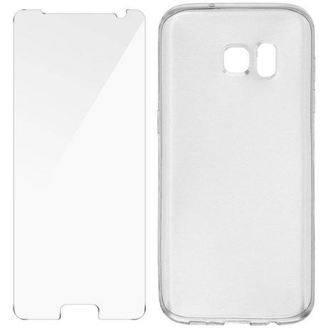 Avizar  Cover + Pellicola Vetro T Galaxy S7 Edge 