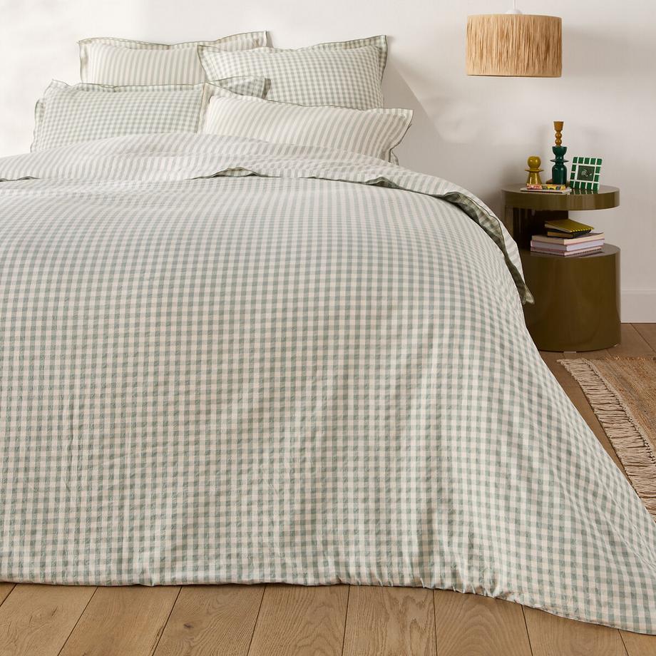 La Redoute Intérieurs Cottage Copripiumino Cotone Seersucker  