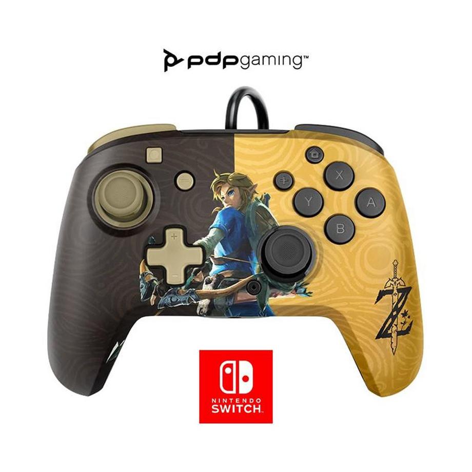 pdp  Zelda Face Deluxe + Audio Wired Controller 