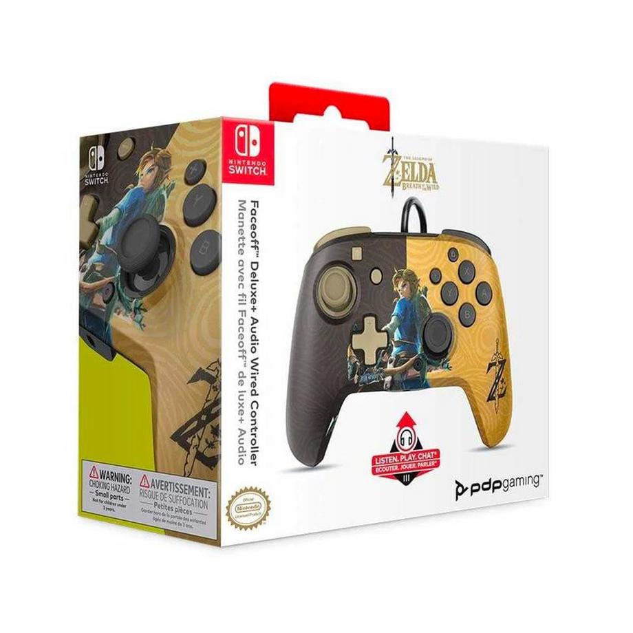 Zelda Face Deluxe + Audio Wired Controller
