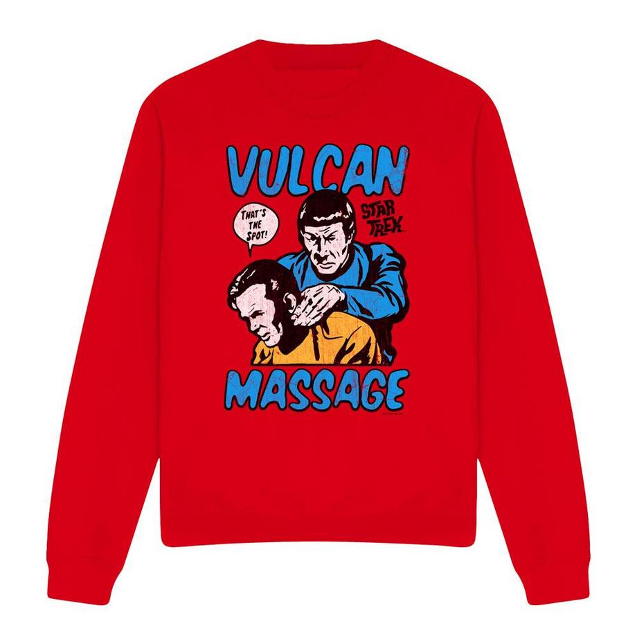 Star Trek Vulcan Massage Sweatshirt Col Rond  