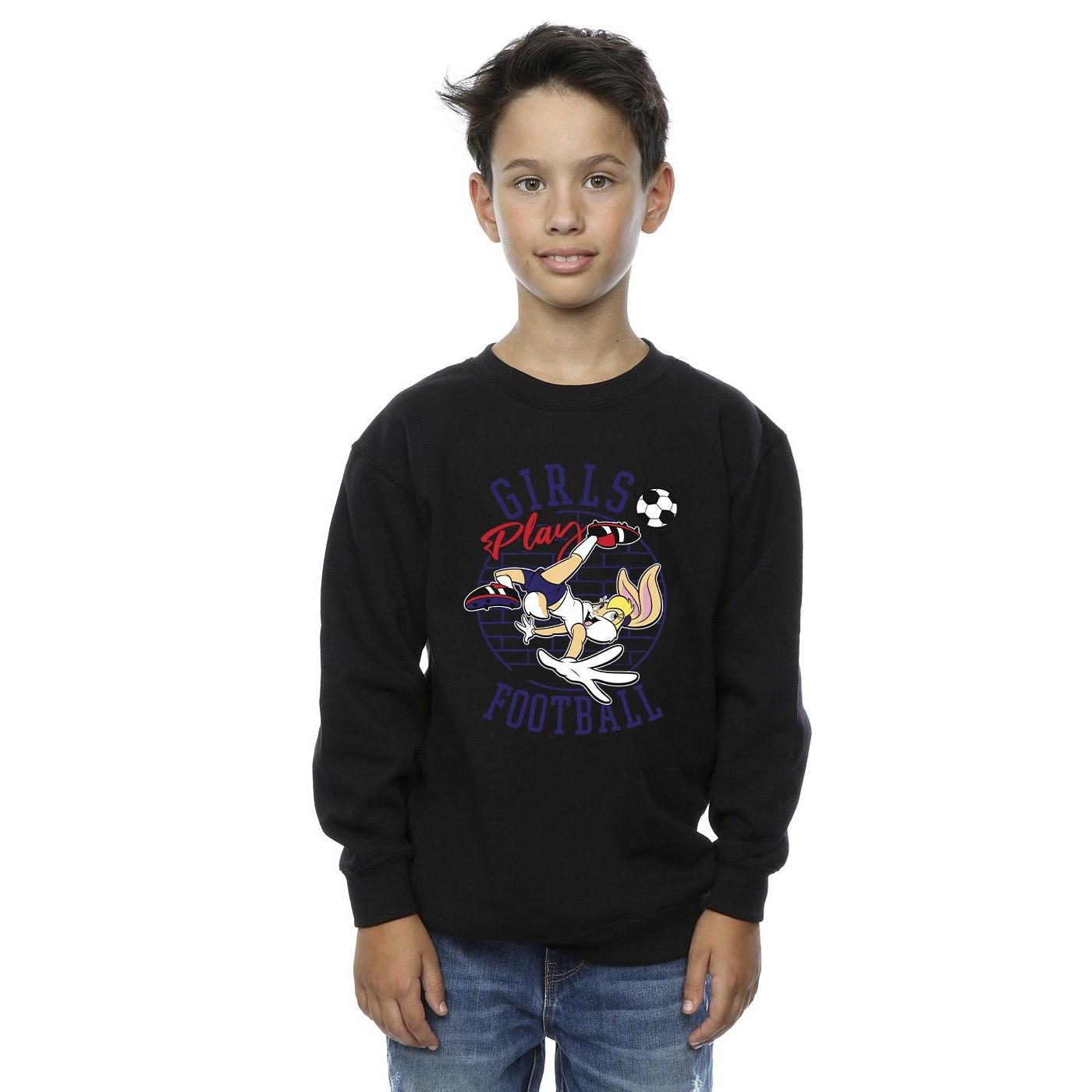 LOONEY TUNES  Girls Play Football Sweatshirt 