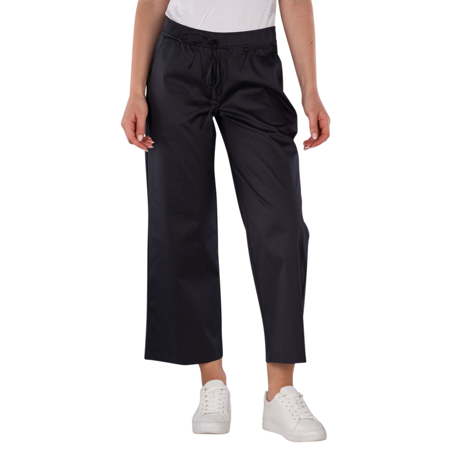 Chiara Belt Chino Wide Leg Cropped Ultra Light