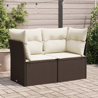 VidaXL Gartensofa poly-rattan  