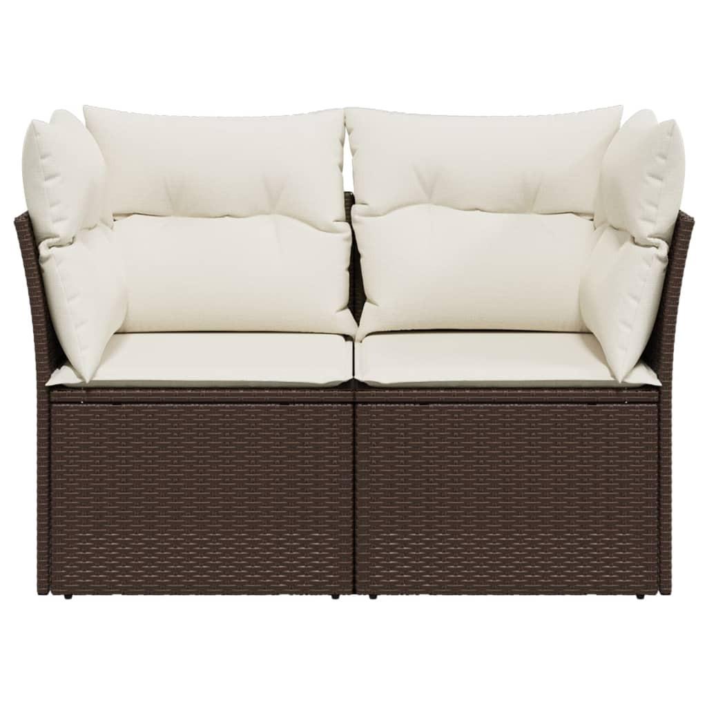 VidaXL Gartensofa poly-rattan  