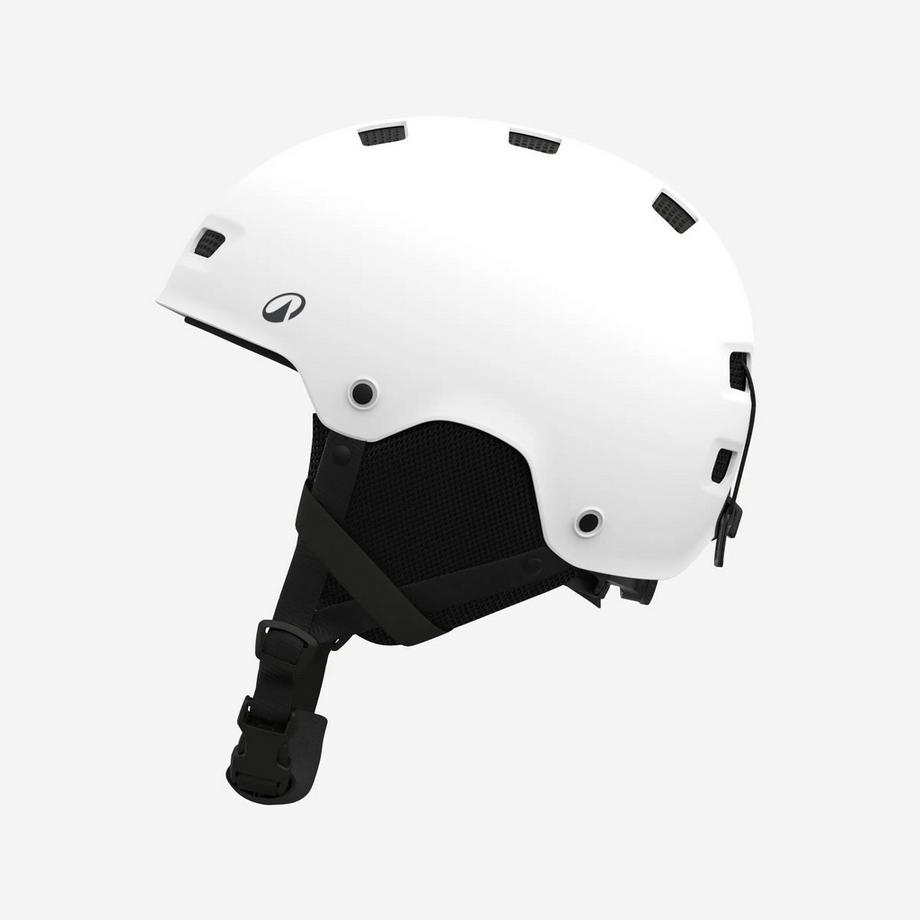 QUECHUA  Ski- und Snowboardhelm Erwachsene und Kinder, FS 300 matt weiss 