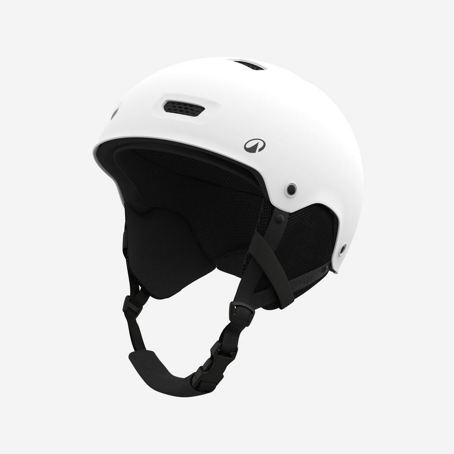 Ski- und Snowboardhelm Erwachsene und Kinder, FS 300 matt weiss