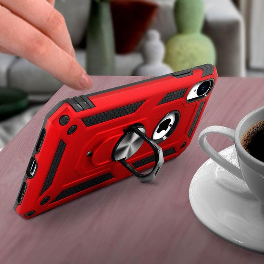 Avizar  Coque Antichoc iPhone XR Rouge 