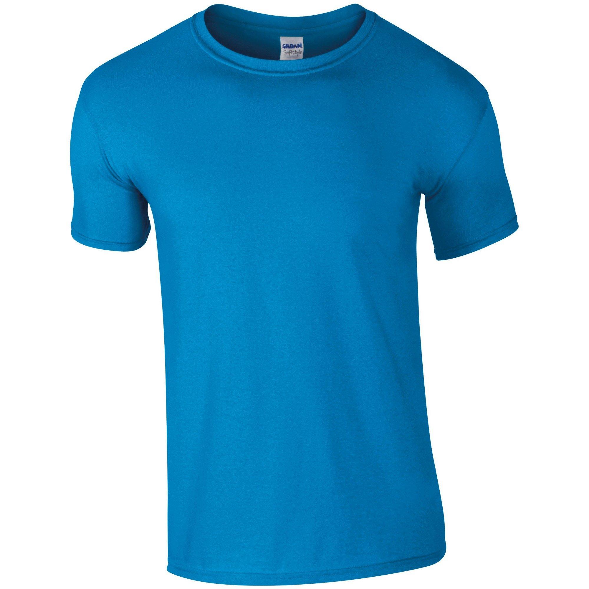 Image of Softstyle Tshirt, Kurzarm Herren Saphirblau 3XL