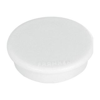 Franken  Haftmagnet Ø 32 mm, 10 Stück, Weiss 