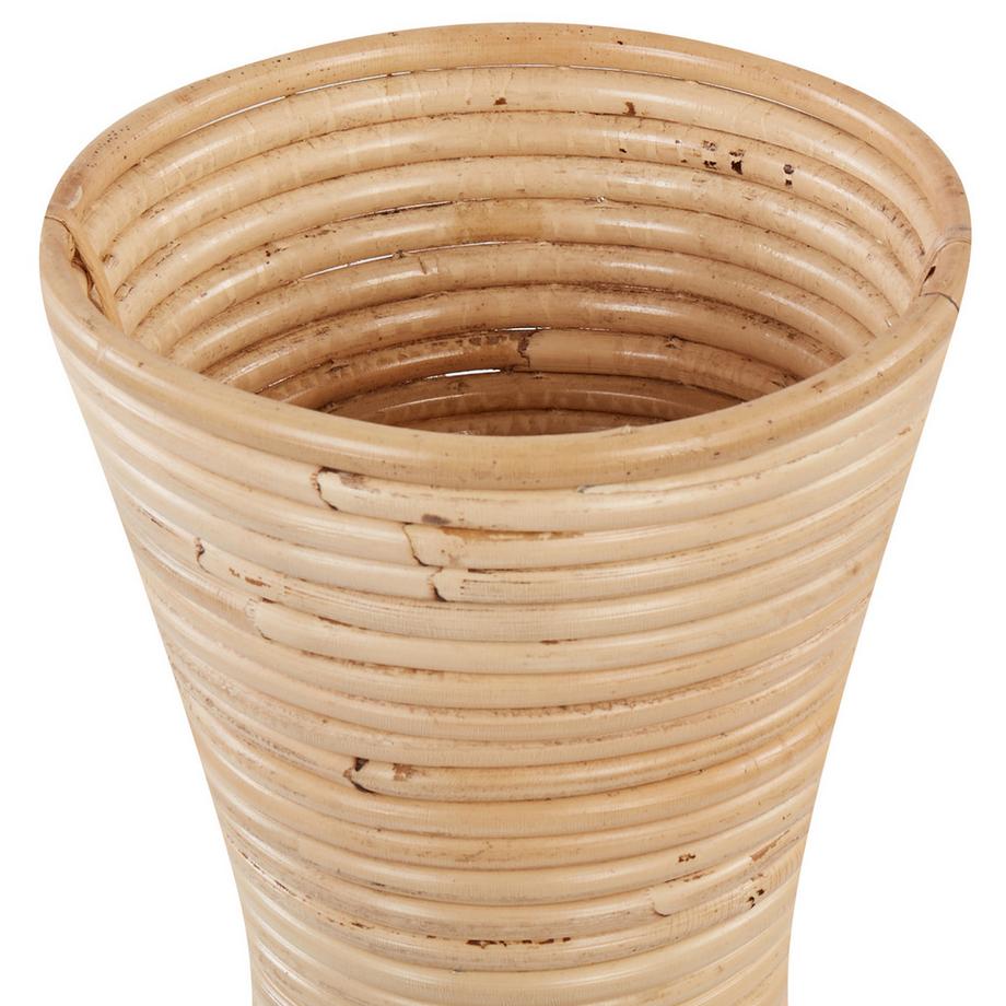 Beliani Dekovase aus Rattan  TRINISA  