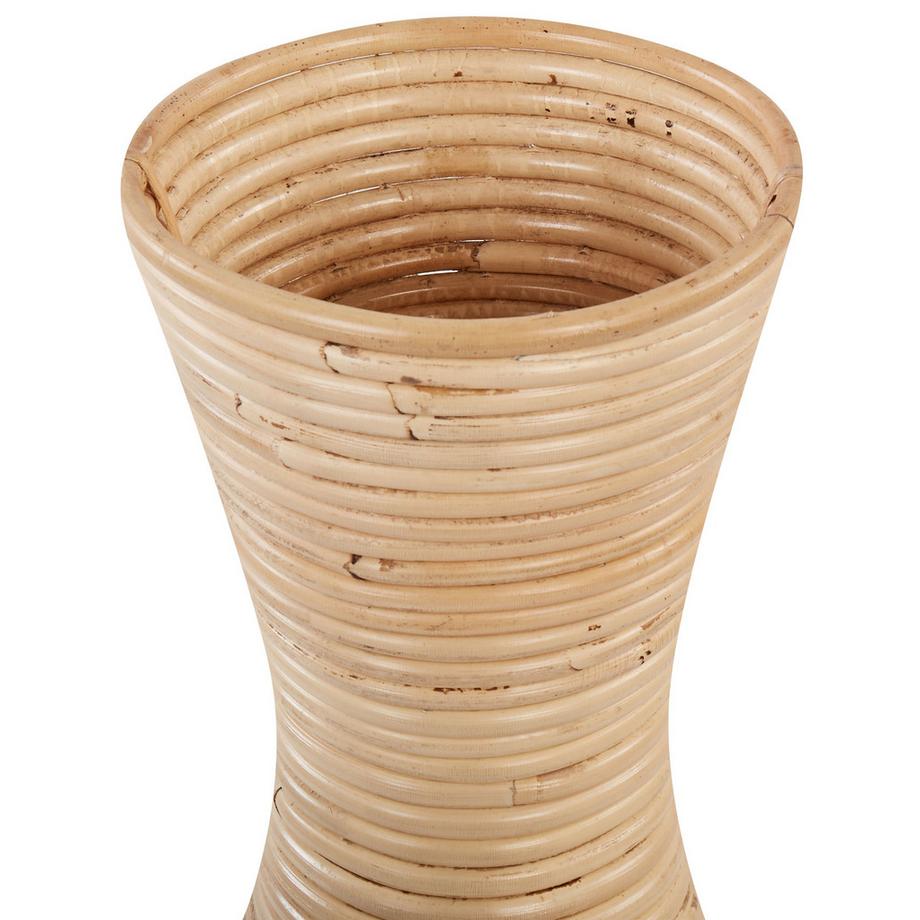 Beliani Dekovase aus Rattan  TRINISA  