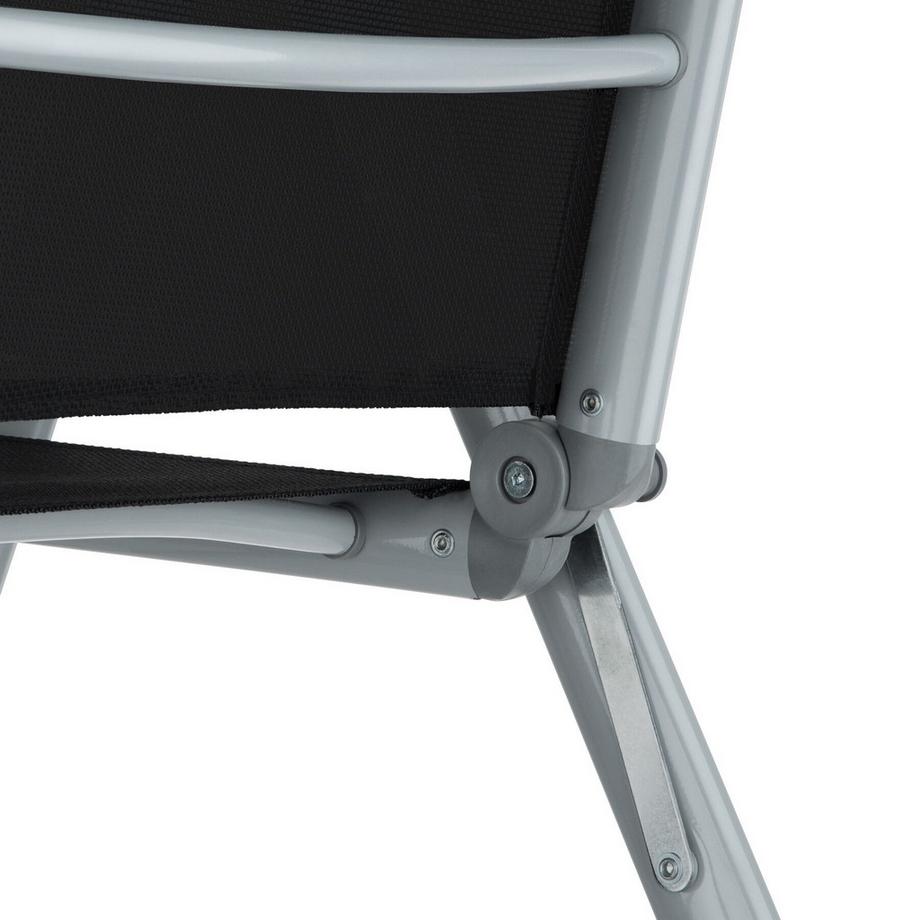 Tectake Set di sedute in alluminio Ercolano per 6 persone  