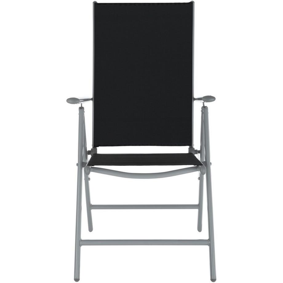 Tectake Set di sedute in alluminio Ercolano per 6 persone  