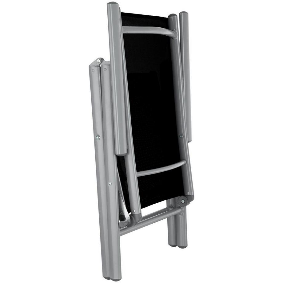 Tectake Set di sedute in alluminio Ercolano per 6 persone  