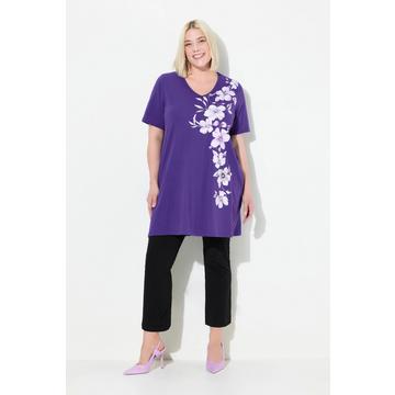 Longshirt, A-Linie, Motivdruck