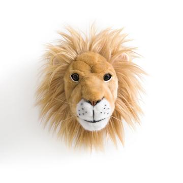 Wandschmuck Löwenkopf Hayi für das Kinderzimmer