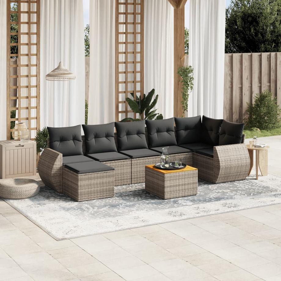 VidaXL Garten sofagarnitur poly-rattan  