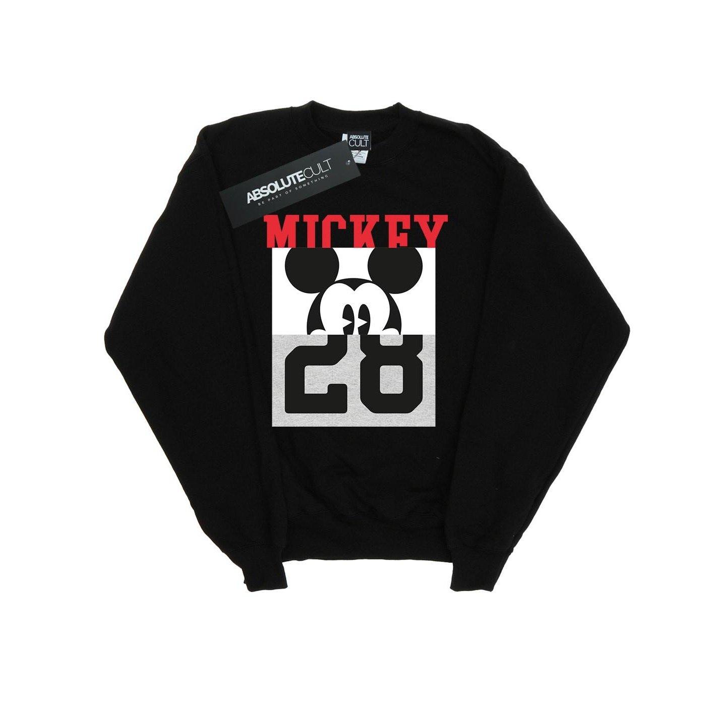 Image of Mickey Mouse Notorious Split Sweatshirt Herren Schwarz L