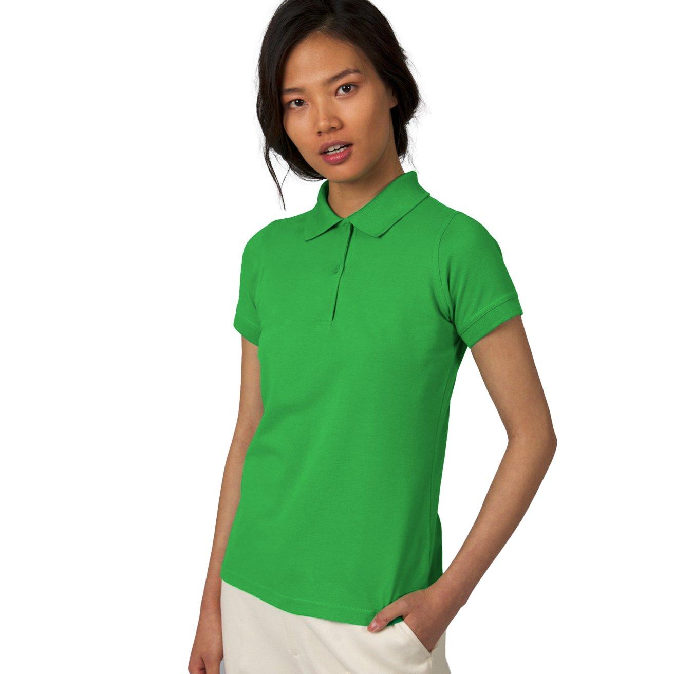 B and C Safran Kurzarm Poloshirt  