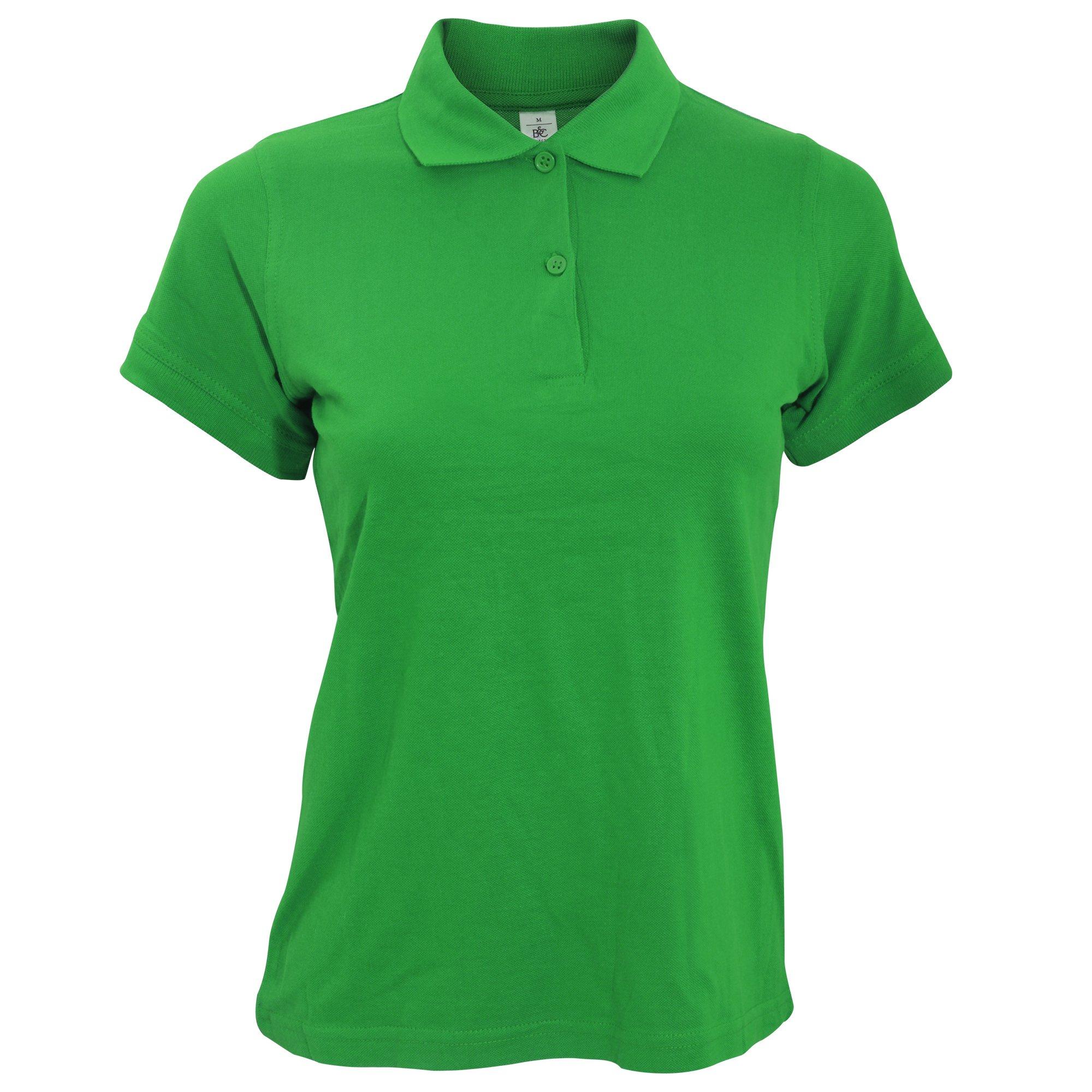 B and C Safran Kurzarm Poloshirt  