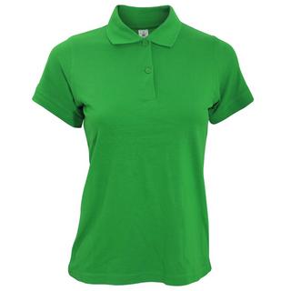 B and C Safran Kurzarm Poloshirt  