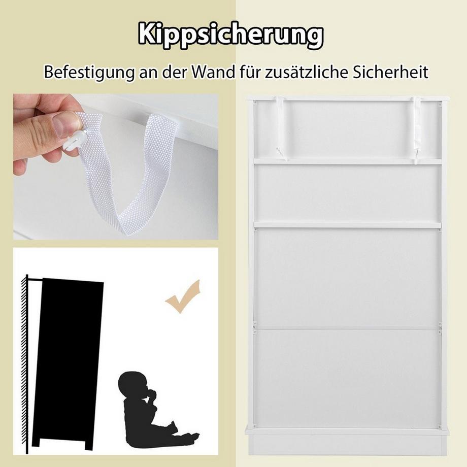 Northix Badezimmerschrank mit 2 Türen  