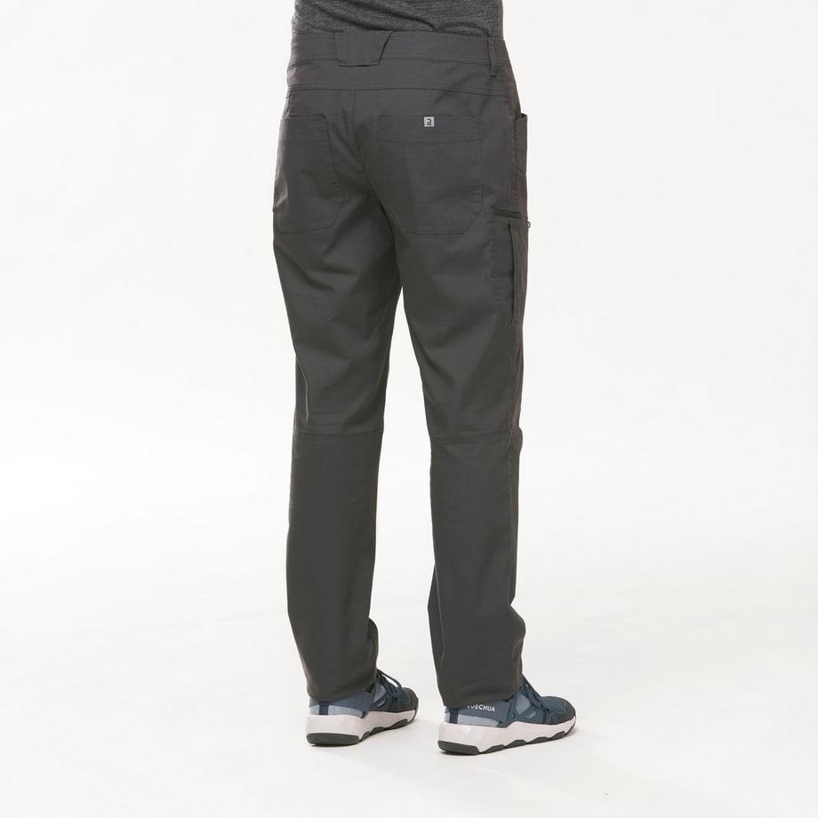 QUECHUA  Pantaloni da trekking uomo regular fit cotone 
