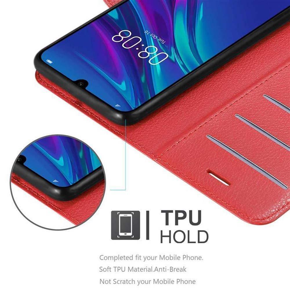 Cadorabo  Housse compatible avec Huawei Y6 2019 - Coque de protection avec fermeture magnétique, fonction de support et compartiment pour carte 