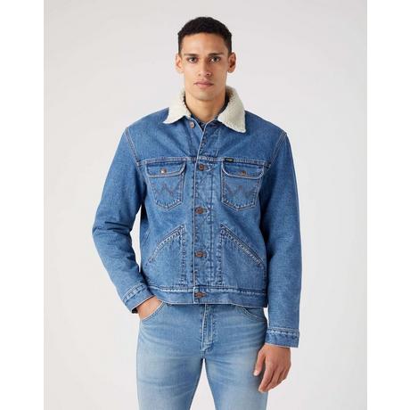 Wrangler  giacca di jeans 124mj sherpa 