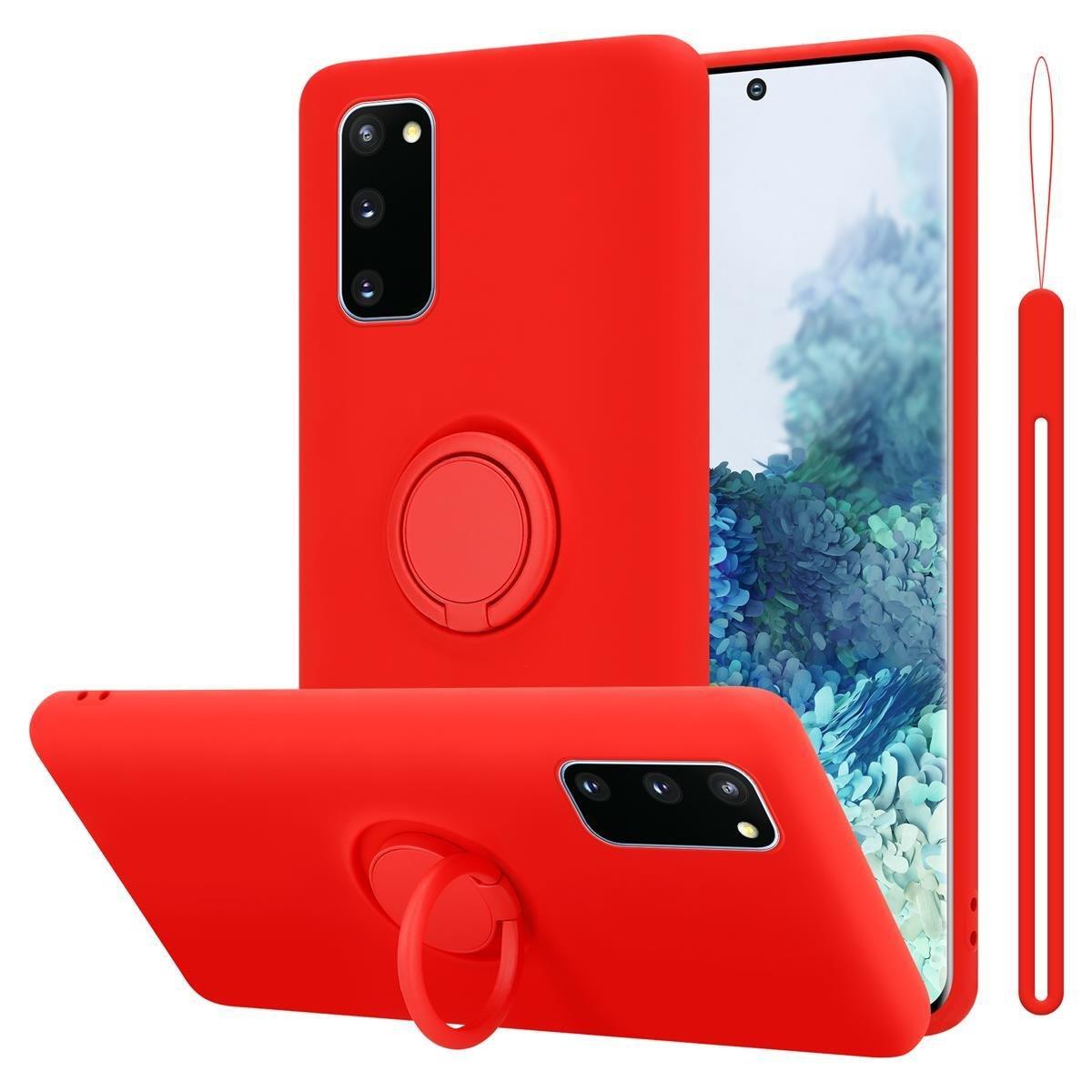 Image of Hülle für Samsung Galaxy S20 FE TPU Silikon mit Ring Liquid