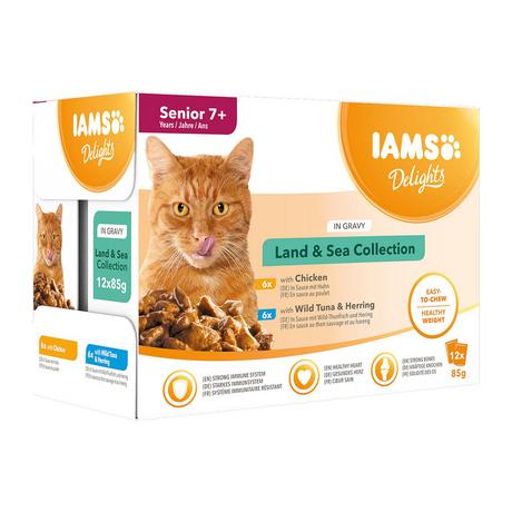 IAMS  Delights Adult Sea Mix 