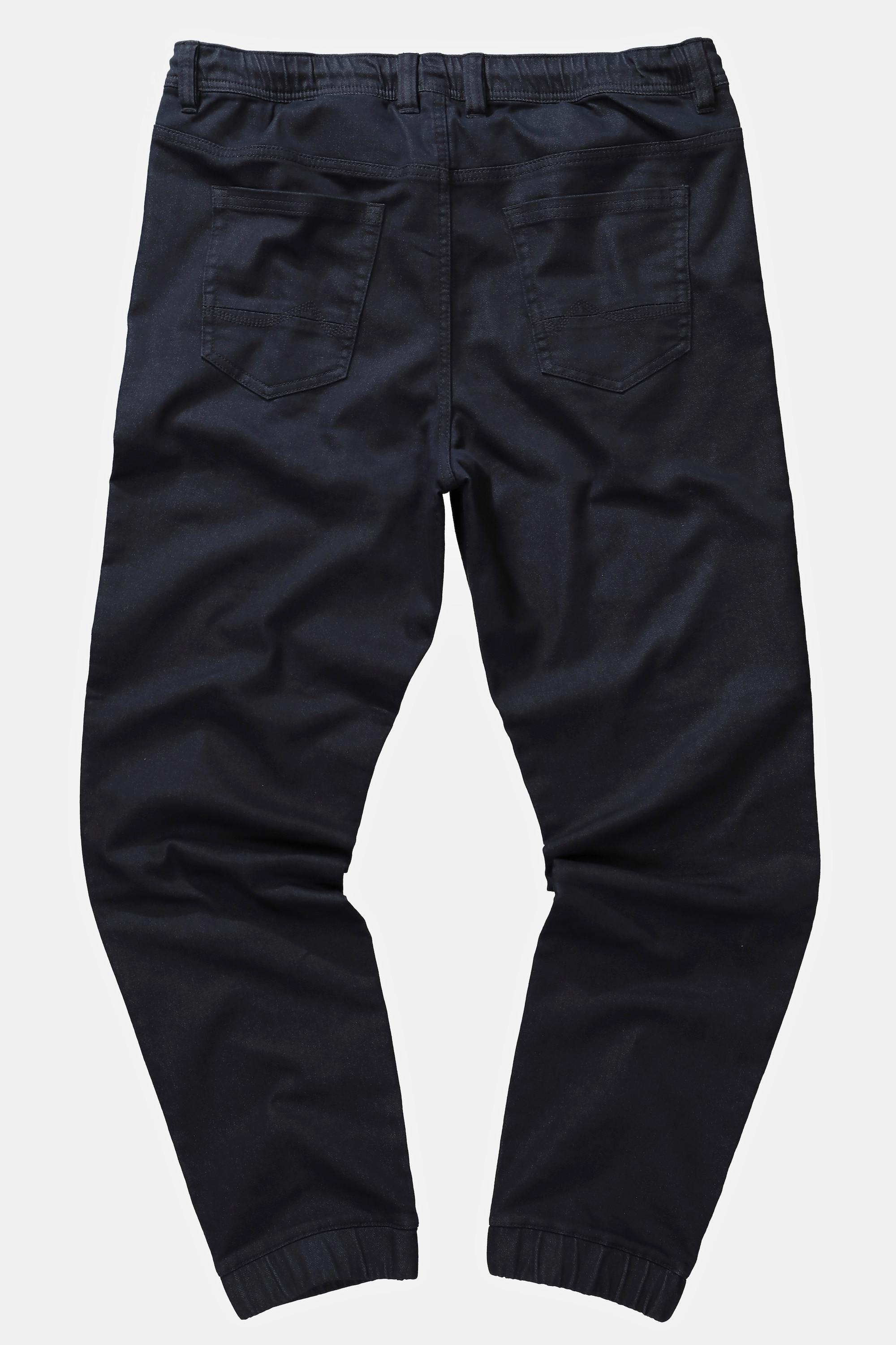 JP1880  Pantalon à enfiler FLEXNAMIC®, à taille élastique bleu nuit mat 