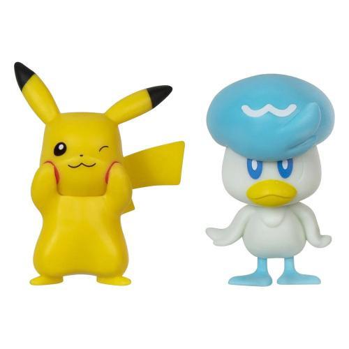 jazwares  AF Pokemon Holiday Edition: Pikachu / Quaxly 2PK 5cm 