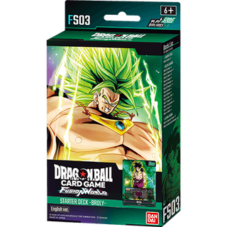 Bandai  Dragonball Super Card Game - Fusion World FS03 Starter Deck Broly - EN 