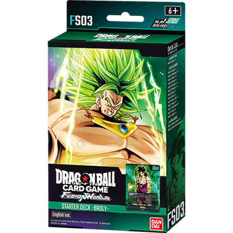 Bandai  Dragonball Super Card Game - Fusion World FS03 Starter Deck Broly - EN 