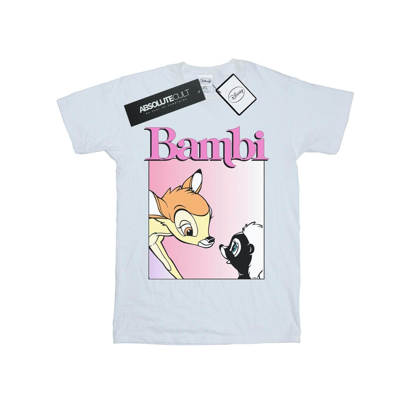 Image of Bambi Nice To Meet You Tshirt Damen Weiss XXL